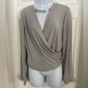 Ro & De Gray Women's Wrap Blouse